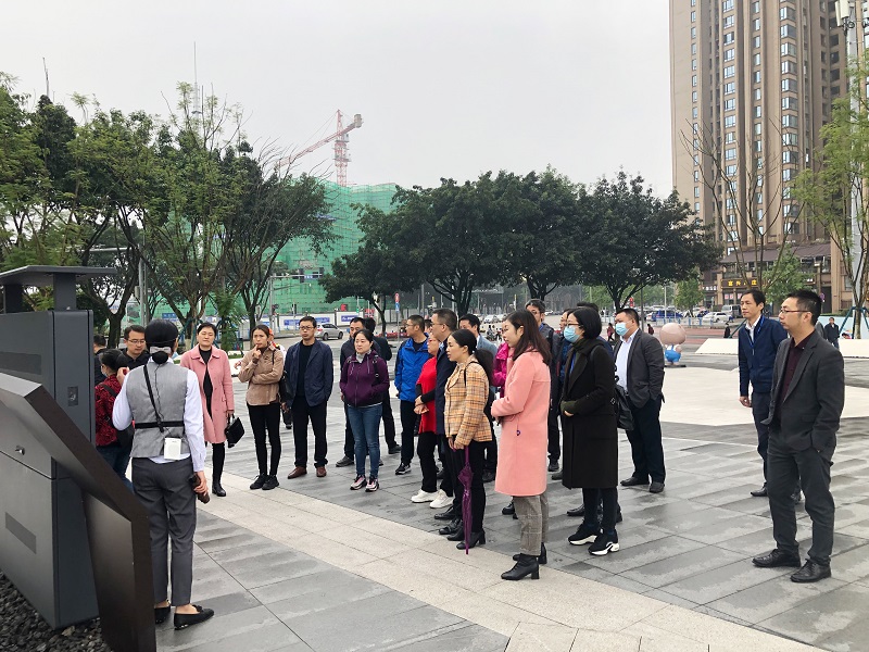 【感受未来智慧生活】 数字化建设现场教学走进礼嘉智慧公园